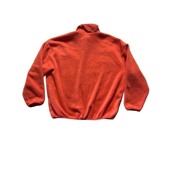 Patagonia Women's Orange Full Zip Fleece Synchilla Jacket Size XL - Picture 3 of 5
